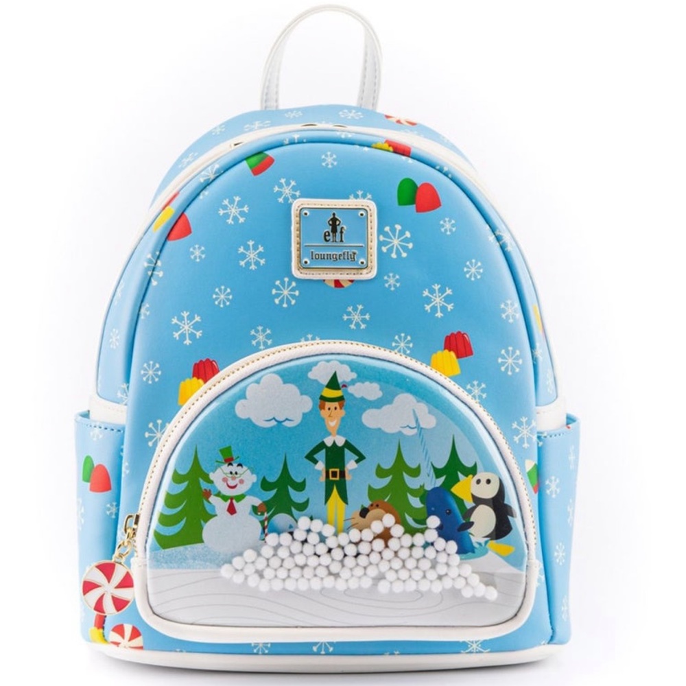 Loungefly Elf Buddy and Friends Mini Backpack